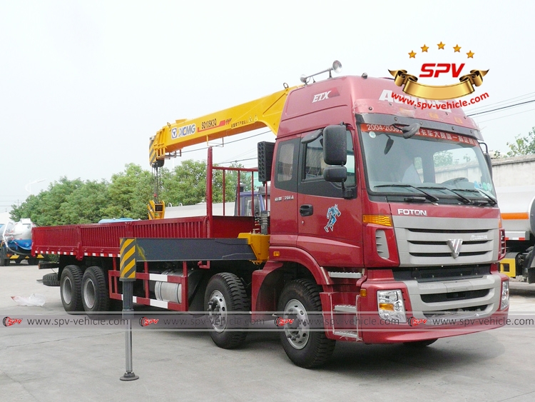 Mobile Crane Truck FOTON - RF Mobile Crane Truck FOTON - RF